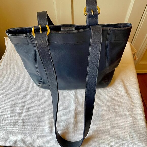 Coach Waverly Soho Leather Shoulder Bag VINTAGE - Picture 4 of 9